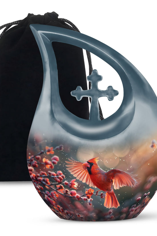 Cardinal Bird Urns For Ashes - Cremation Keepsakes Ashes