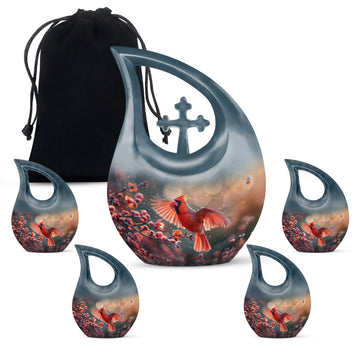 Large Urn With 4 Keepsake