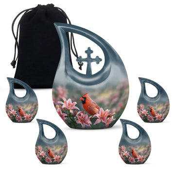 Large Urn With 4 Keepsake