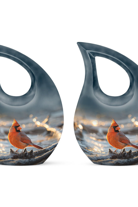 Cardinal Bird Urns For Ashes - Cremation Urns Adults