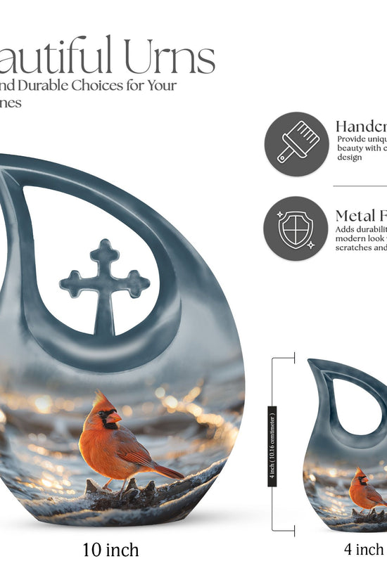 Cardinal Bird Urns For Ashes - Cremation Urns Adults