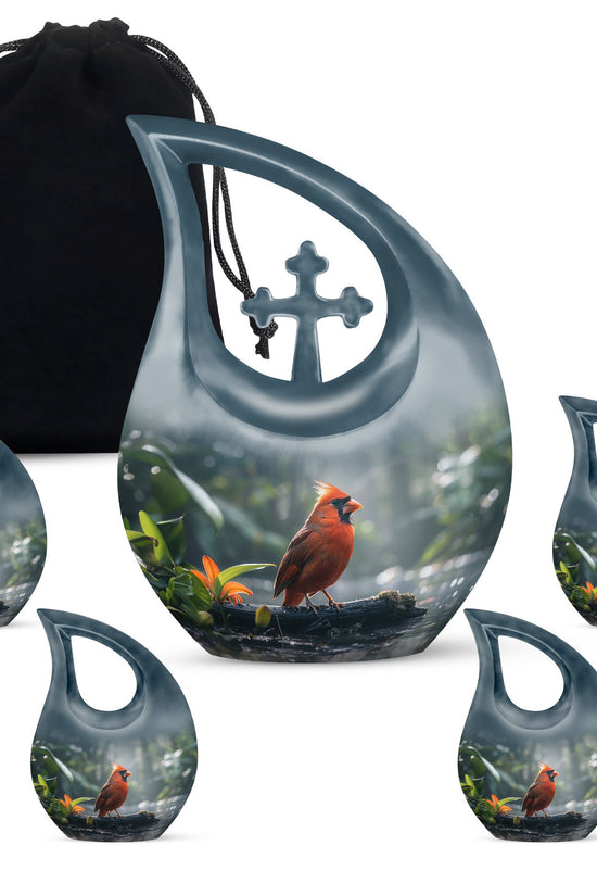 Cardinal Bird Urns For Ashes - Cremation Urns Ashes