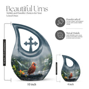 Cardinal Bird Urns For Ashes - Cremation Urns Ashes