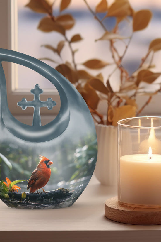 Cardinal Bird Urns For Ashes - Cremation Urns Ashes