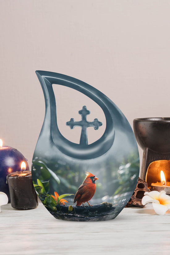 Cardinal Bird Urns For Ashes - Cremation Urns Ashes
