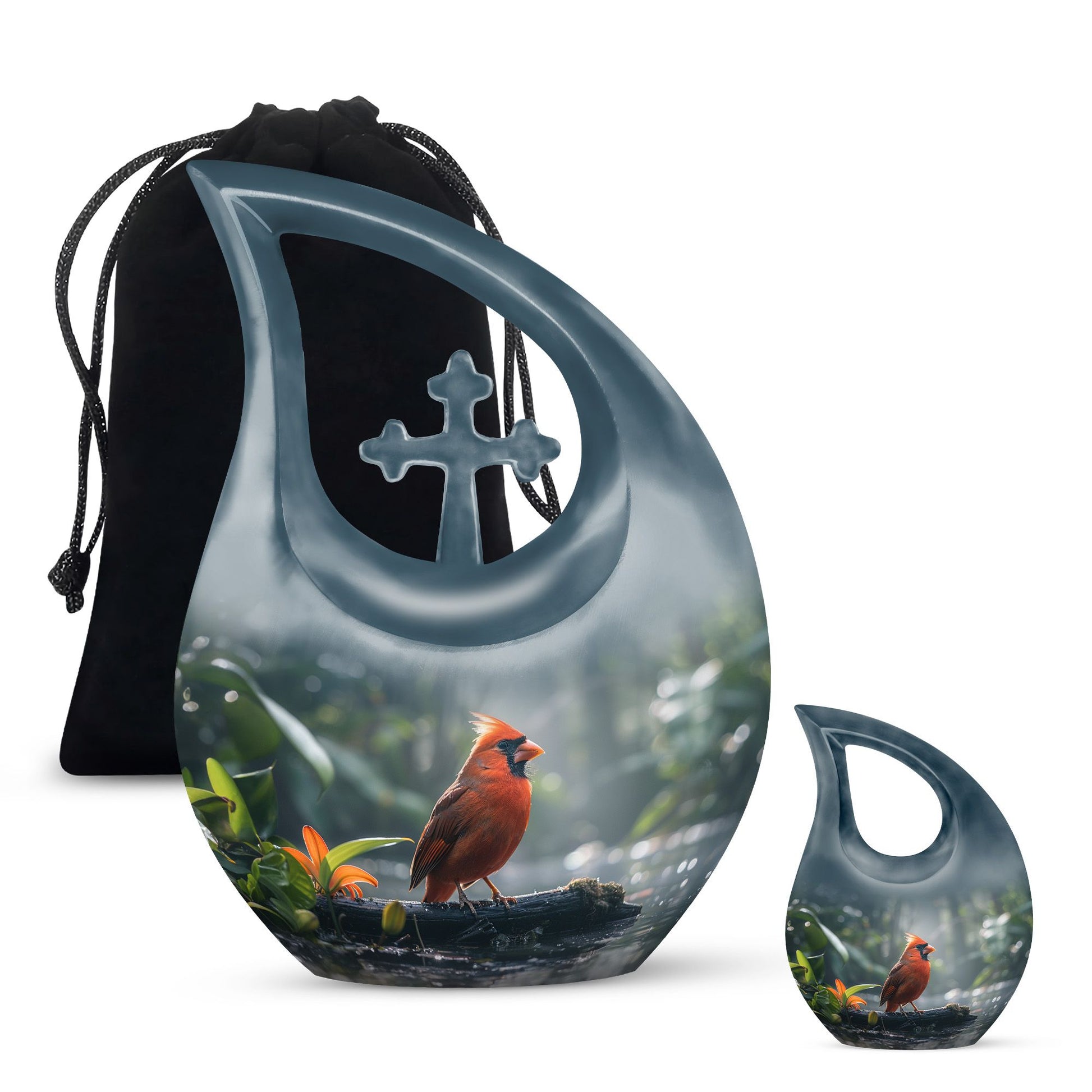 Cardinal Bird Urns For Ashes - Cremation Urns Ashes