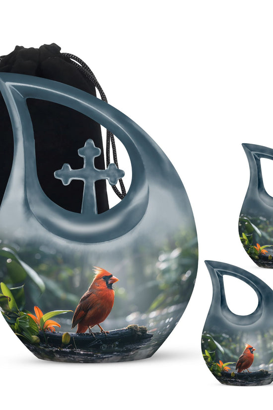 Cardinal Bird Urns For Ashes - Cremation Urns Ashes