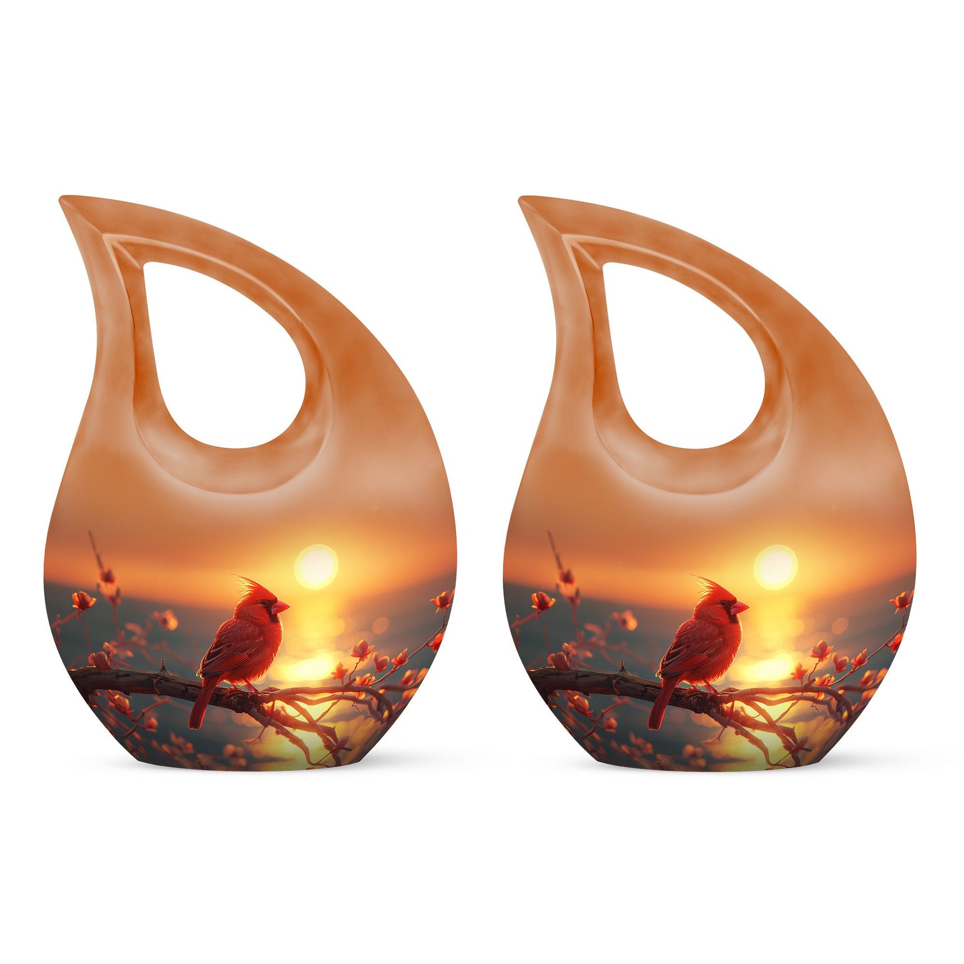 Cardinal Bird Urns For Ashes - Urn For Cremations
