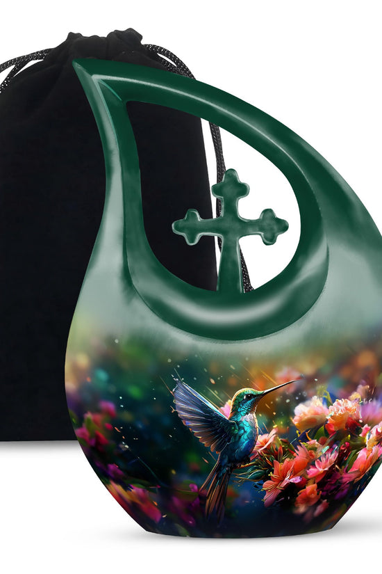 Humming Birds Urns For Ashes - Small Urns For Human Ashes Keepsake Dad