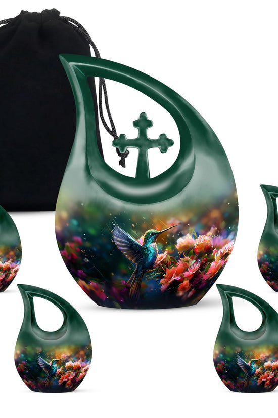 Humming Birds Urns For Ashes - Small Urns For Human Ashes Keepsake Dad