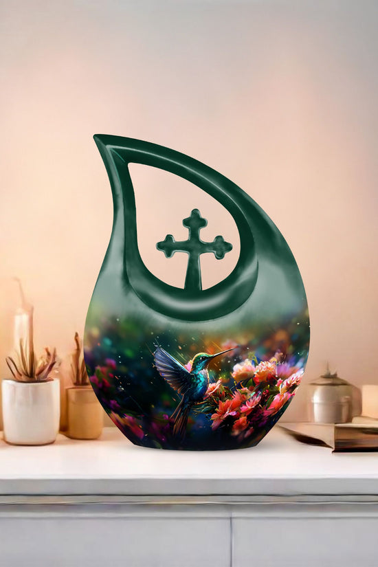 Humming Birds Urns For Ashes - Small Urns For Human Ashes Keepsake Dad
