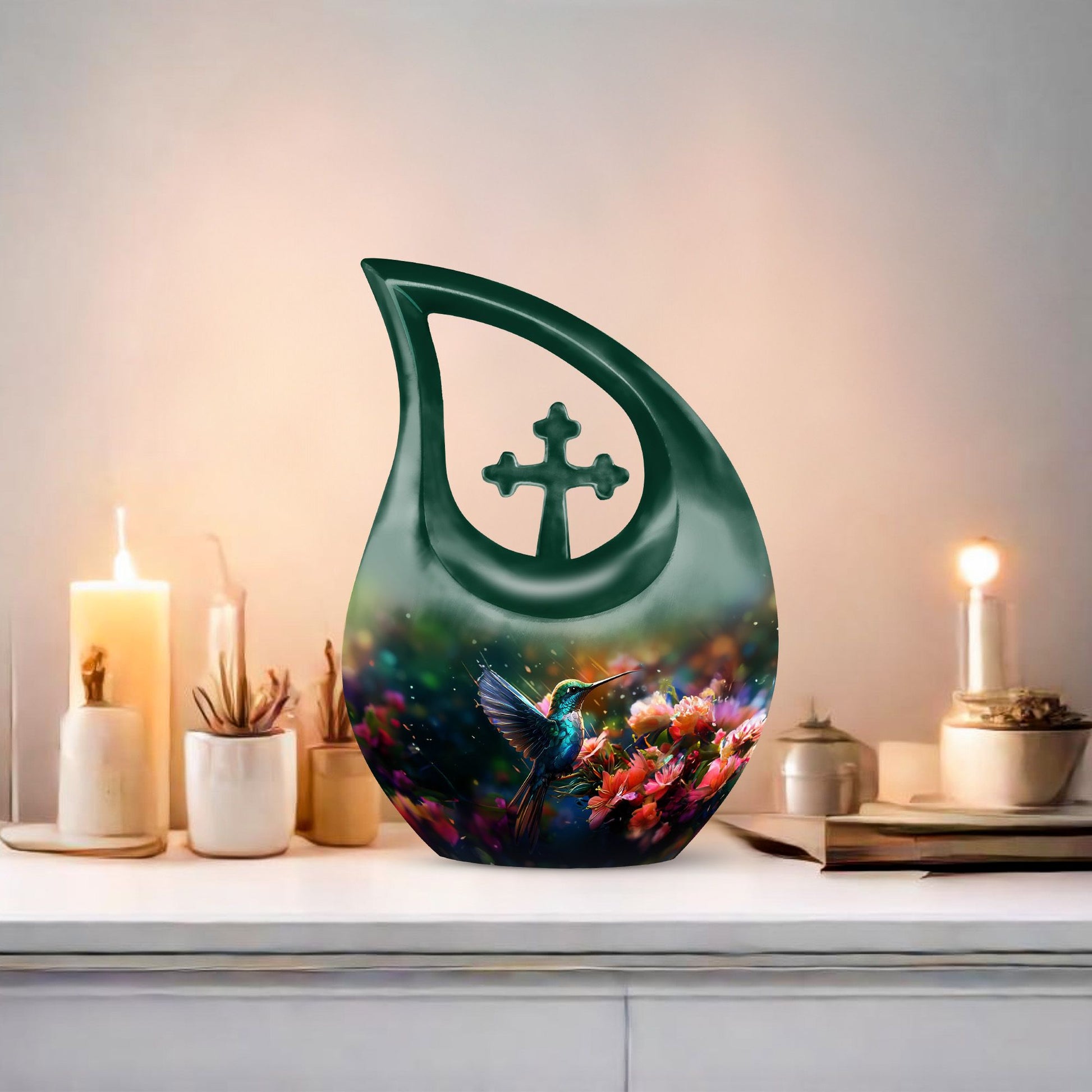 Humming Birds Urns For Ashes - Small Urns For Human Ashes Keepsake Dad