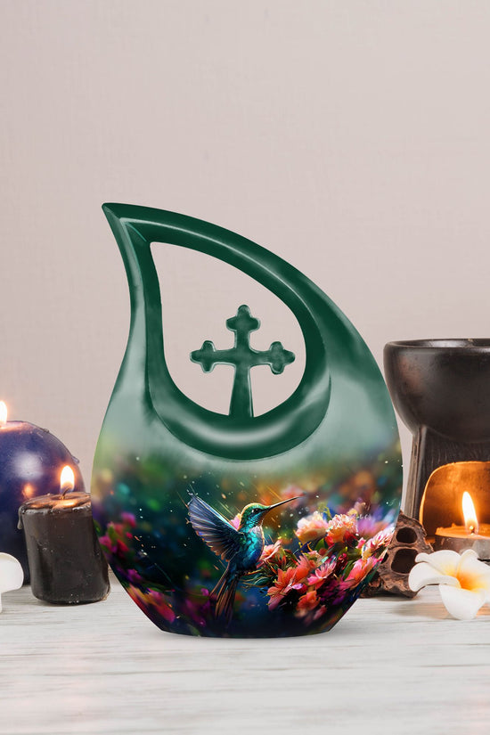 Humming Birds Urns For Ashes - Small Urns For Human Ashes Keepsake Dad