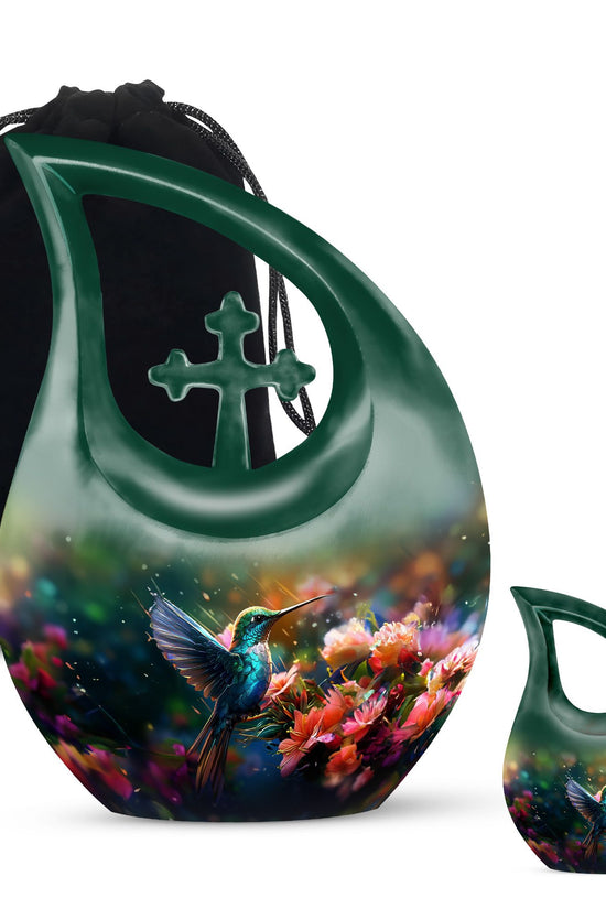 Humming Birds Urns For Ashes - Small Urns For Human Ashes Keepsake Dad