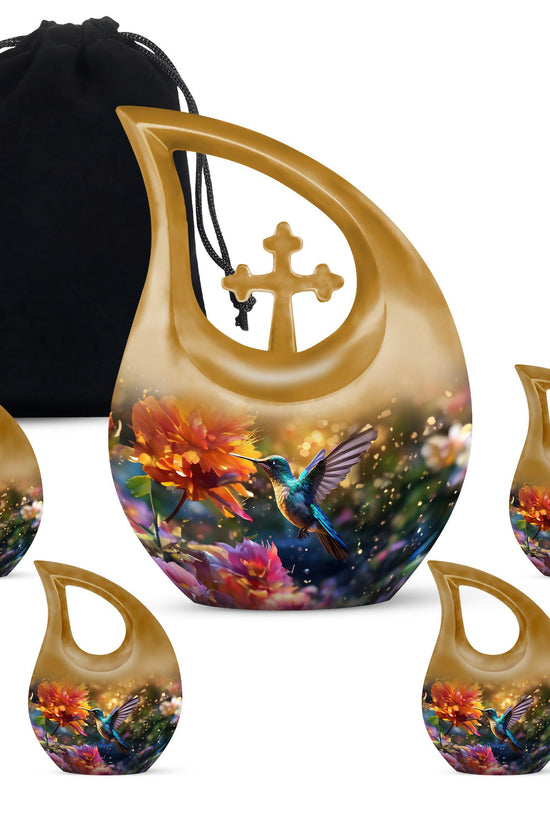 Humming Birds Urns For Ashes - Small Keepsake Urns
