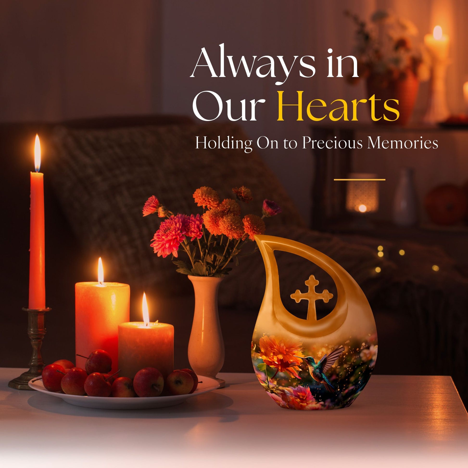 Humming Birds Urns For Ashes - Small Keepsake Urns