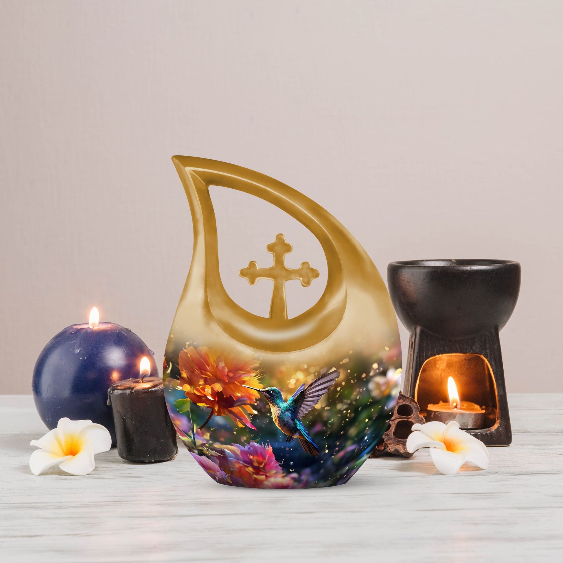 Humming Birds Urns For Ashes - Small Keepsake Urns