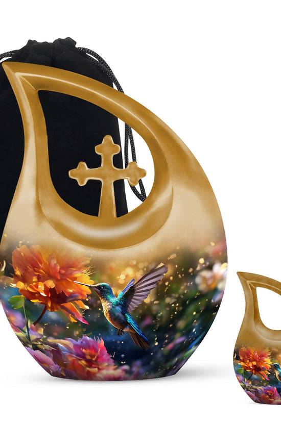 Humming Birds Urns For Ashes - Small Keepsake Urns