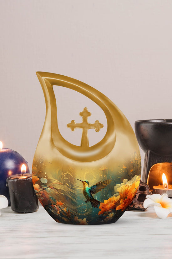Humming Birds Urns For Ashes - Small Decorative Urn