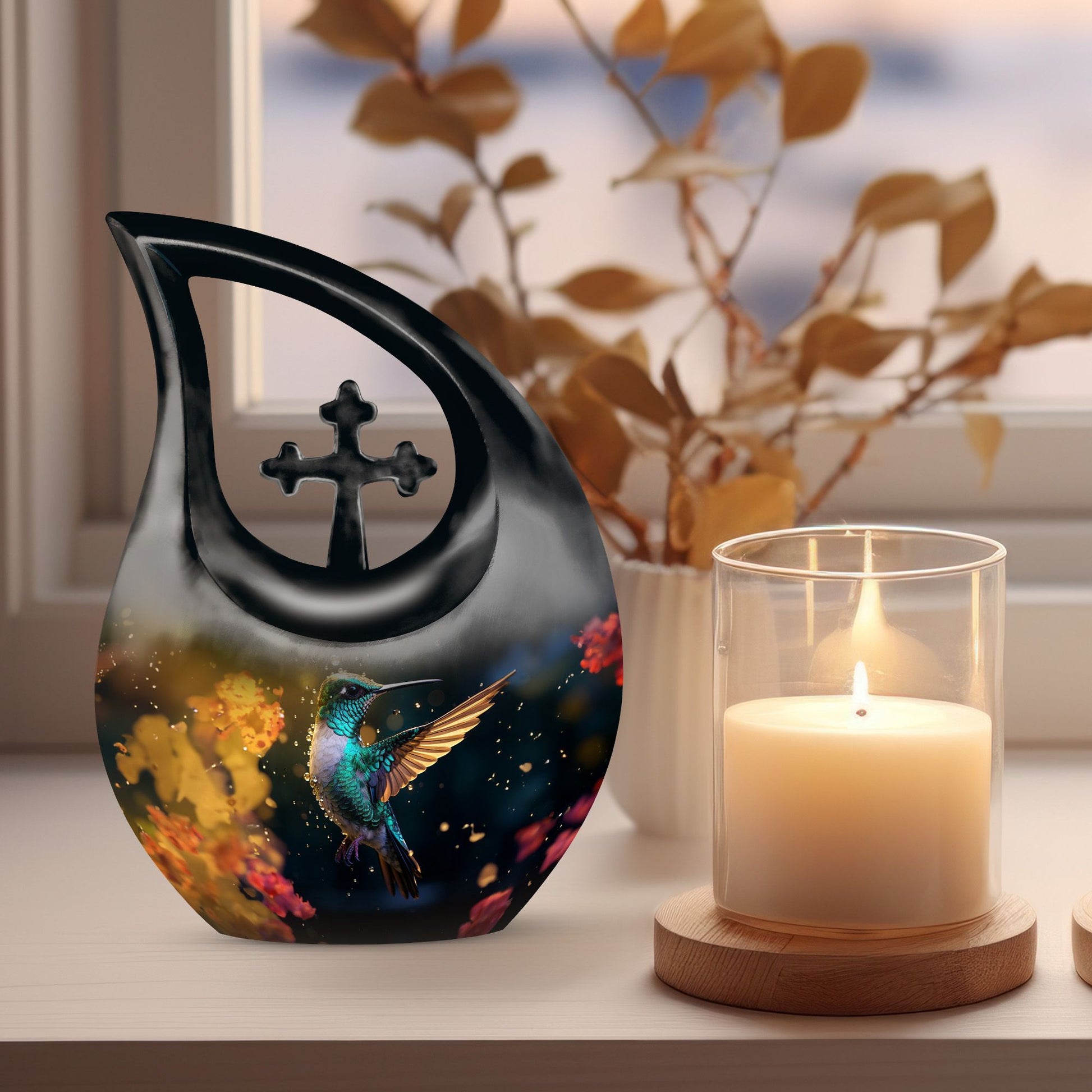 Humming Birds Urns For Ashes - Keepsake Urns For Ashes Small