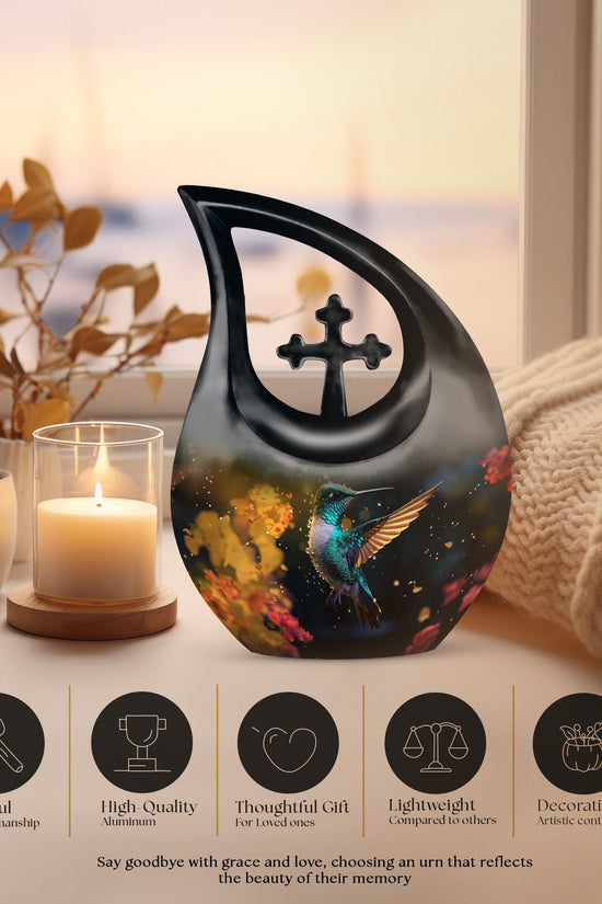 Humming Birds Urns For Ashes - Keepsake Urns For Ashes Small