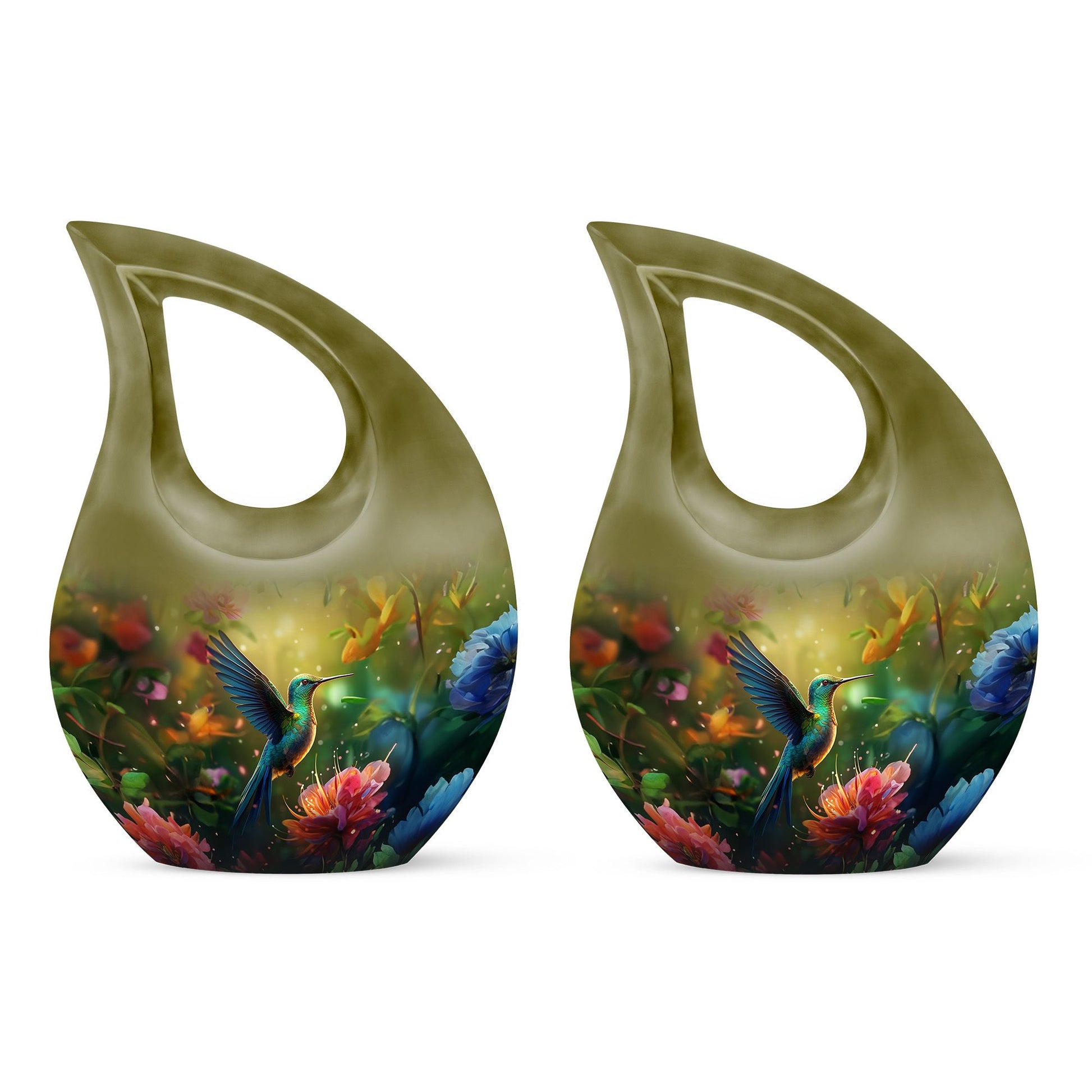 Humming Birds Urns For Ashes - Small Memorial Urns