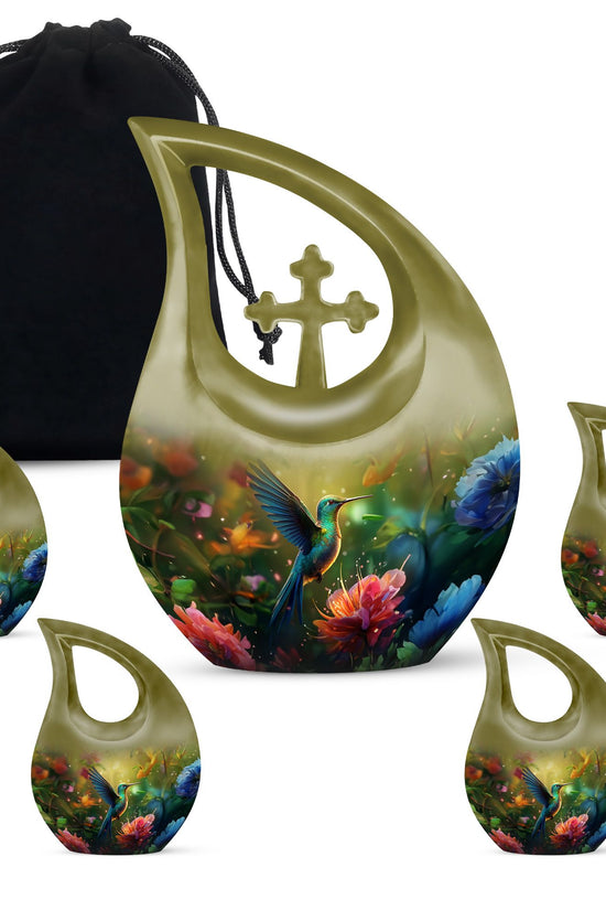 Humming Birds Urns For Ashes - Small Memorial Urns