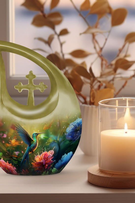 Humming Birds Urns For Ashes - Small Memorial Urns