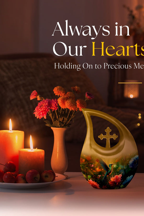 Humming Birds Urns For Ashes - Small Memorial Urns