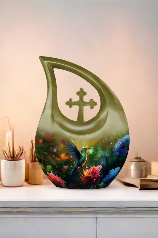 Humming Birds Urns For Ashes - Small Memorial Urns