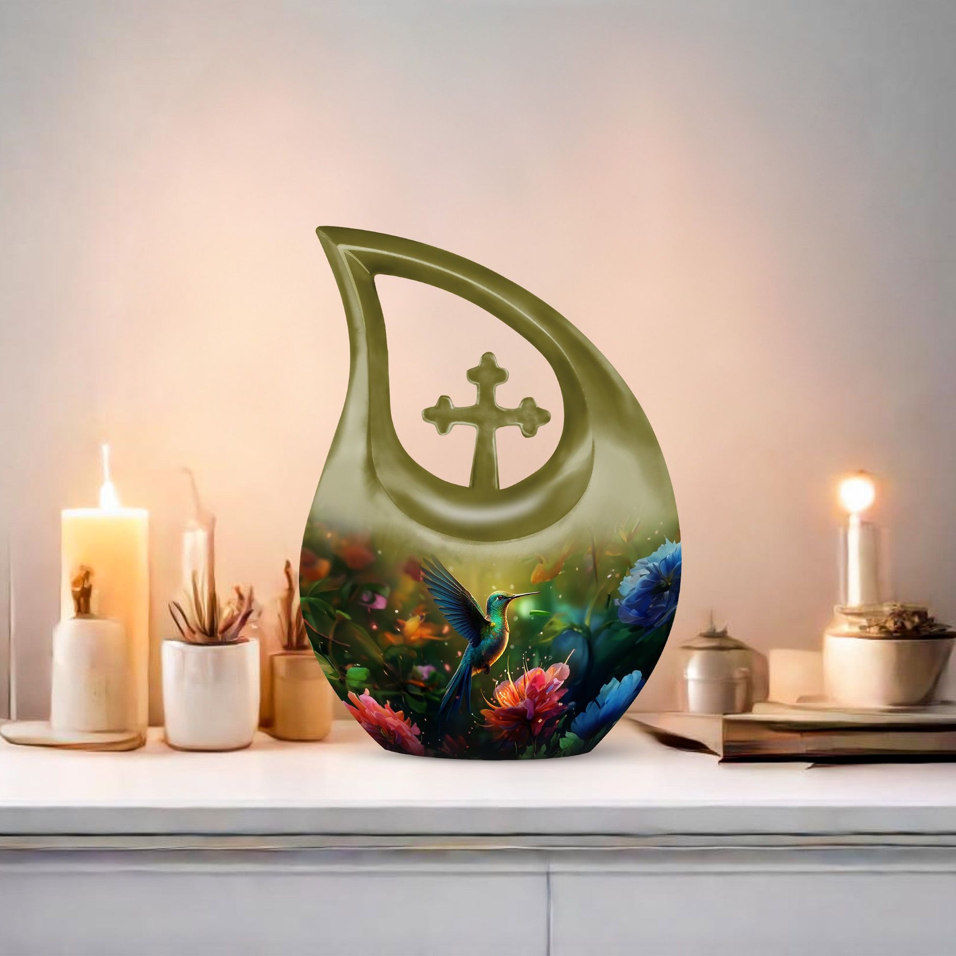 Humming Birds Urns For Ashes - Small Memorial Urns