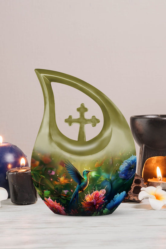 Humming Birds Urns For Ashes - Small Memorial Urns