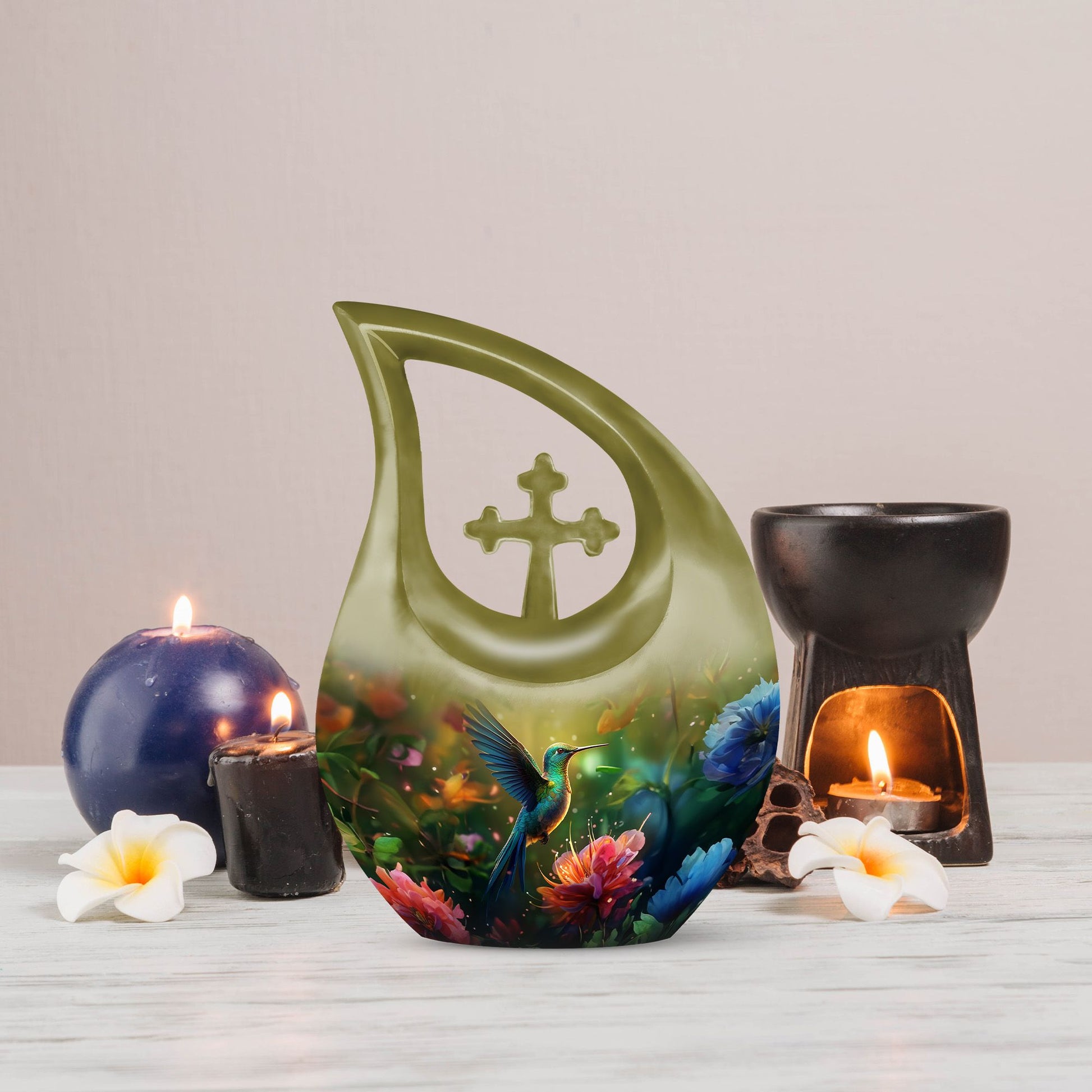 Humming Birds Urns For Ashes - Small Memorial Urns