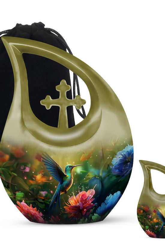 Humming Birds Urns For Ashes - Small Memorial Urns