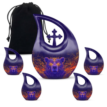 Large Urn With 4 Keepsake