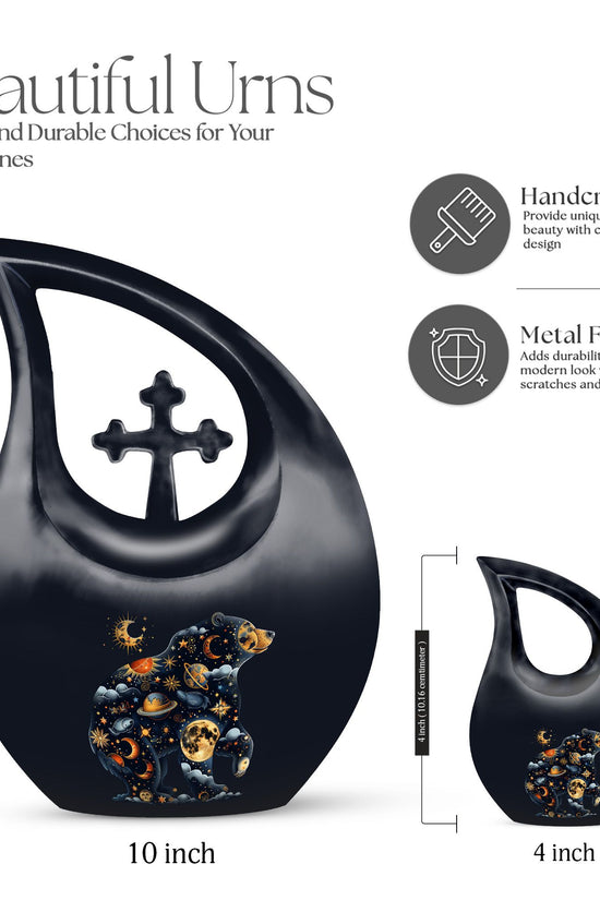 Bear Urns For Ashes - Small Urn For Human Ashes Keepsake