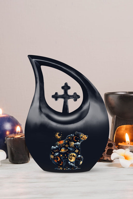 Bear Urns For Ashes - Small Urn For Human Ashes Keepsake