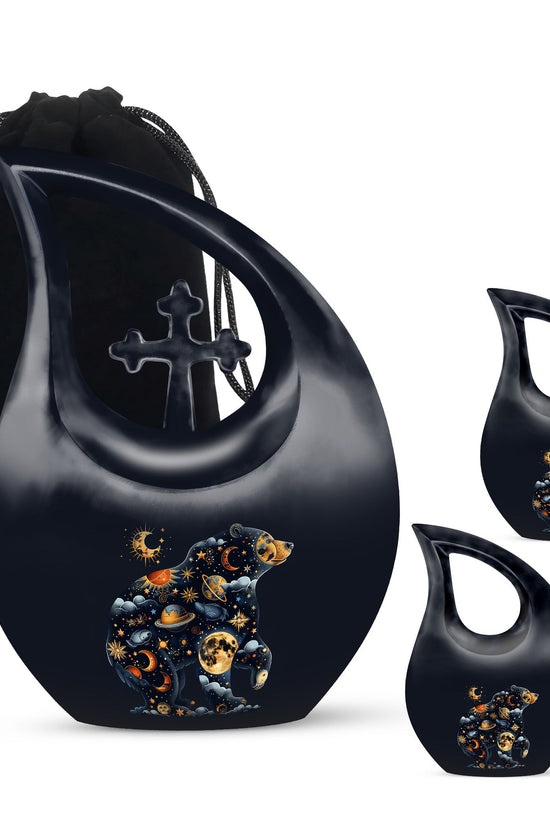 Bear Urns For Ashes - Small Urn For Human Ashes Keepsake