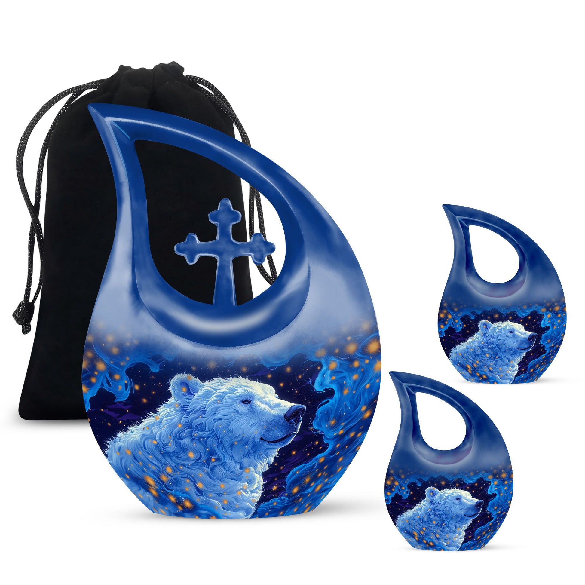 Bear Urns For Ashes - Small Urns For Ashes Adult Female