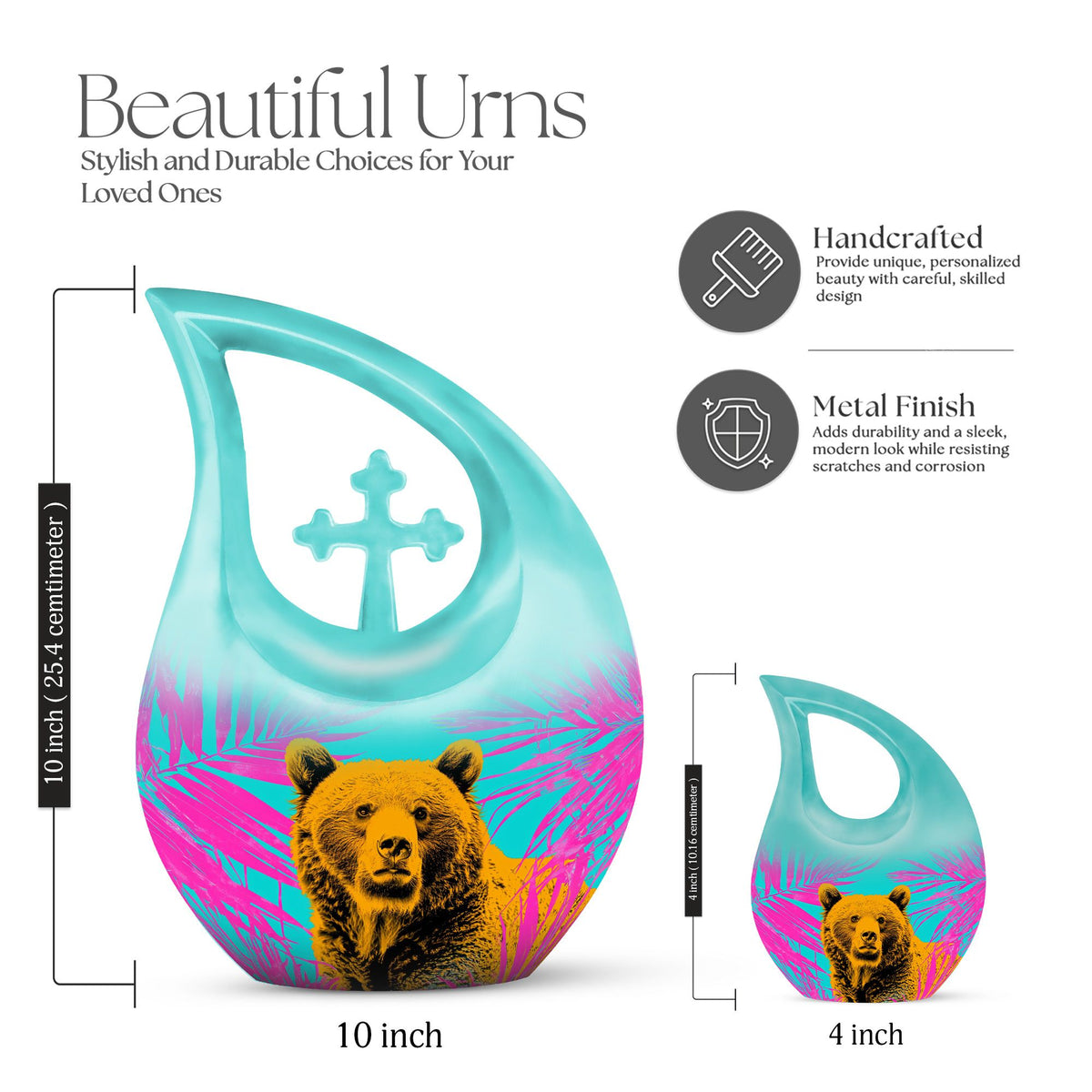 Bear Urns For Ashes - Keepsake Urns For Human Ashes