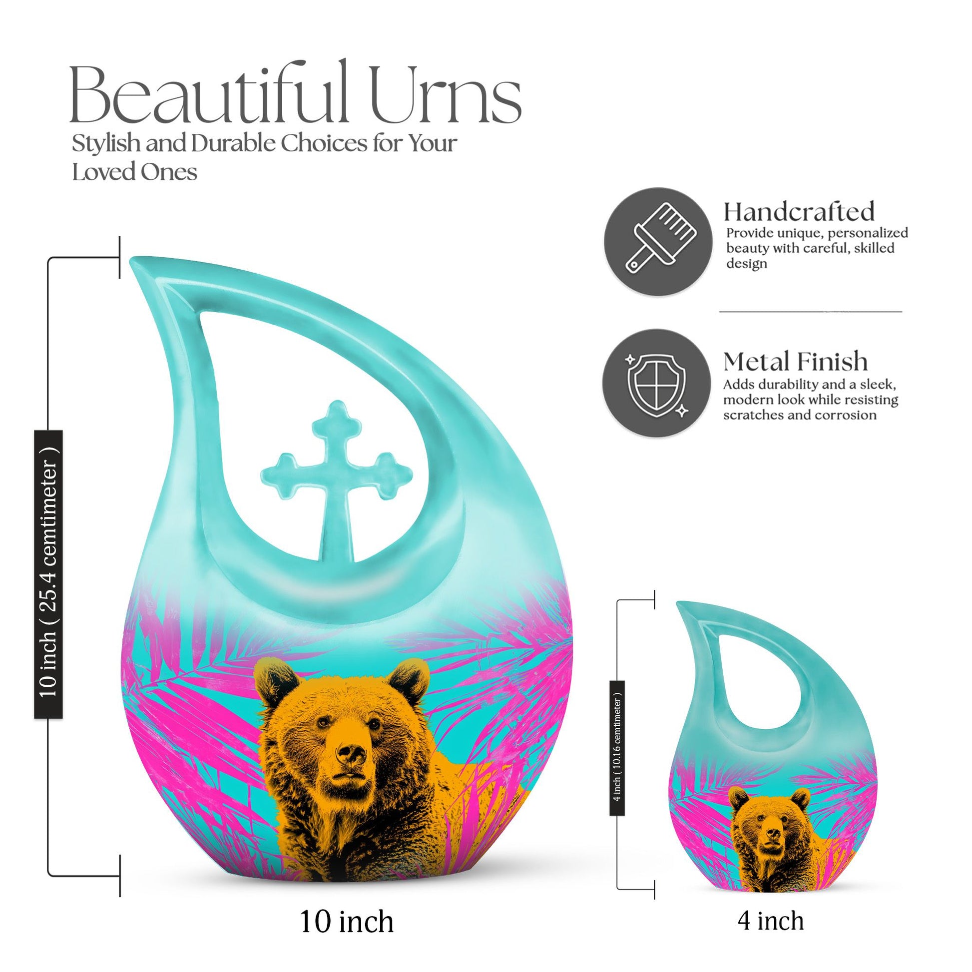 Bear Urns For Ashes - Keepsake Urns For Human Ashes