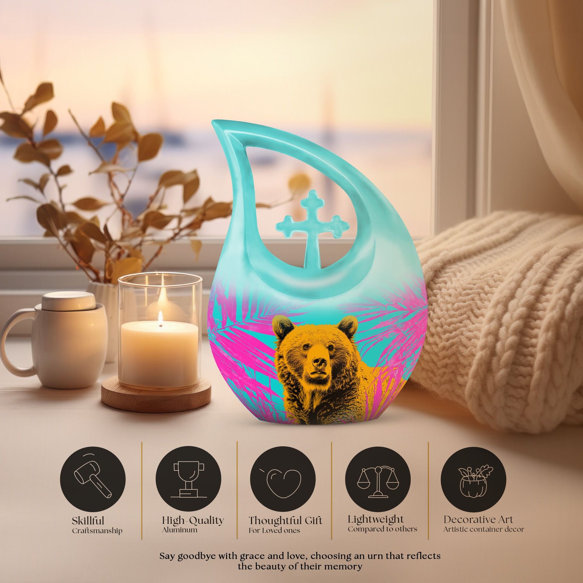 Bear Urns For Ashes - Keepsake Urns For Human Ashes