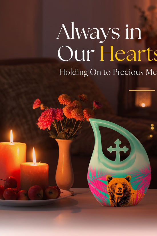Bear Urns For Ashes - Keepsake Urns For Human Ashes