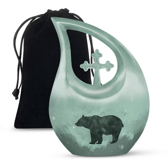 Bear Urns For Ashes - Memorial Keepsakes For Ashes