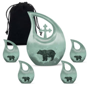 Bear Urns For Ashes - Memorial Keepsakes For Ashes