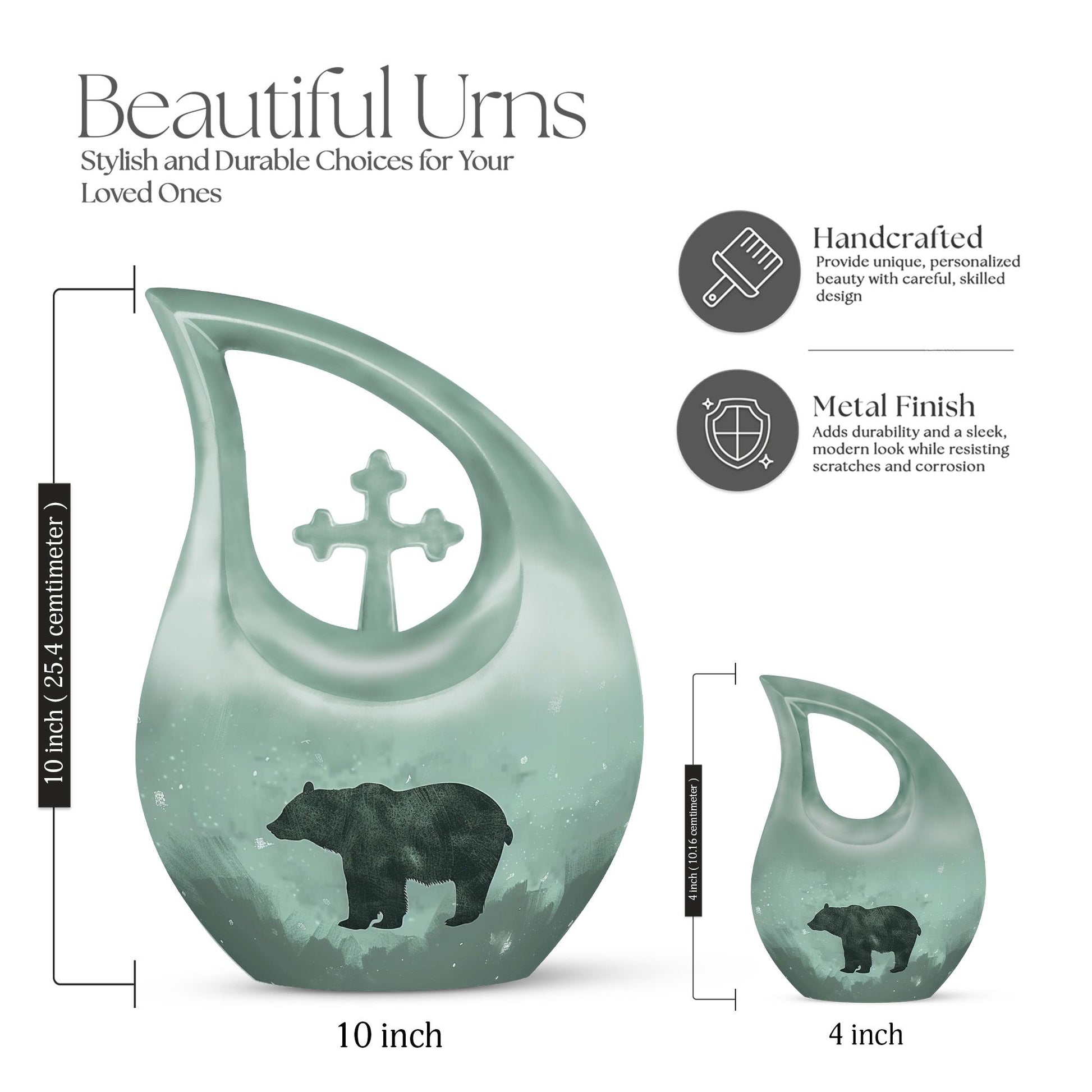Bear Urns For Ashes - Memorial Keepsakes For Ashes