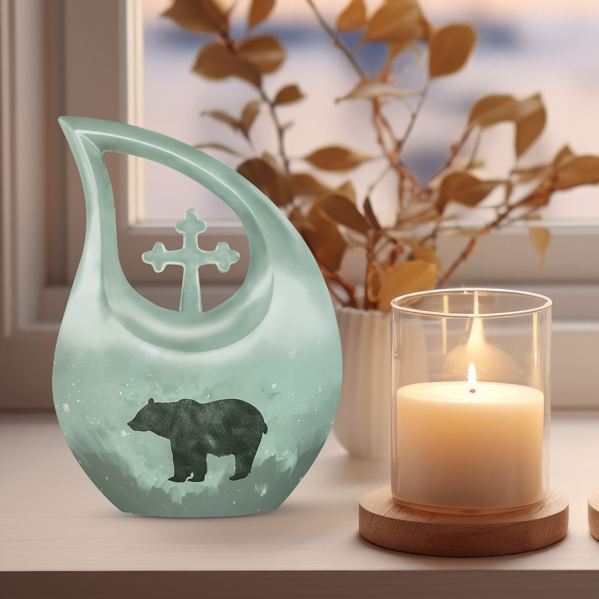 Bear Urns For Ashes - Memorial Keepsakes For Ashes