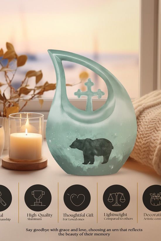 Bear Urns For Ashes - Memorial Keepsakes For Ashes