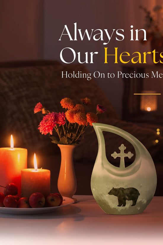 Bear Urns For Ashes - Memorial Keepsakes For Ashes
