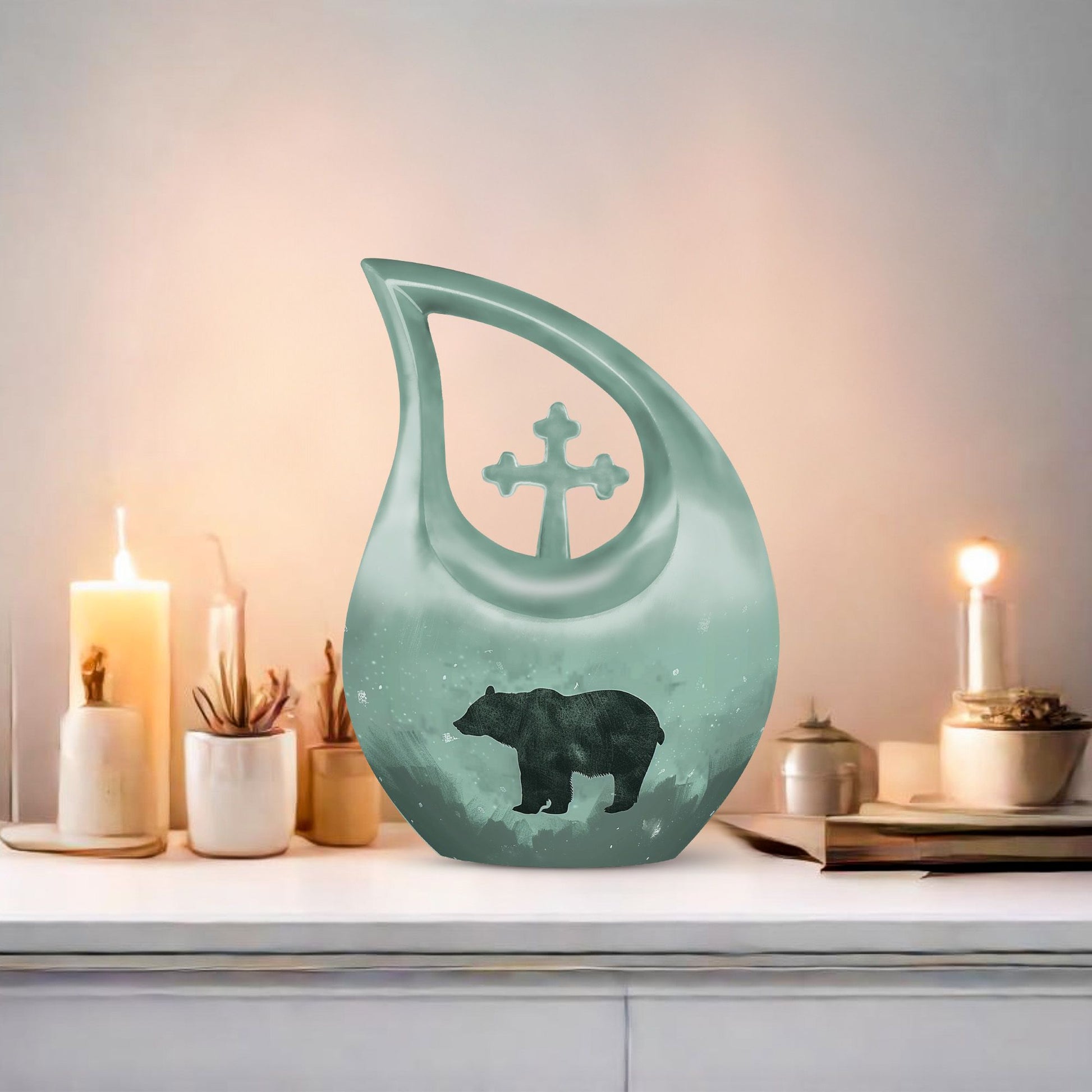 Bear Urns For Ashes - Memorial Keepsakes For Ashes